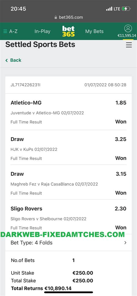bet365 fixed matches|A Guide To Betting On Fixed Matches .